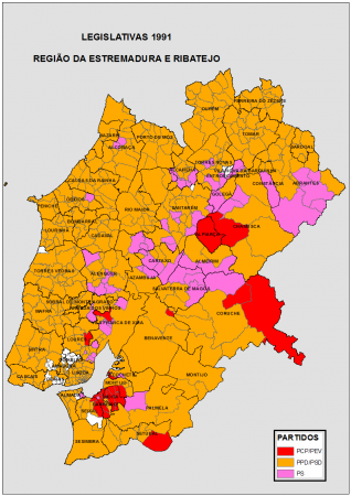 ESTREMADURA E RIBATEJO: LEGISLATIVAS 1991